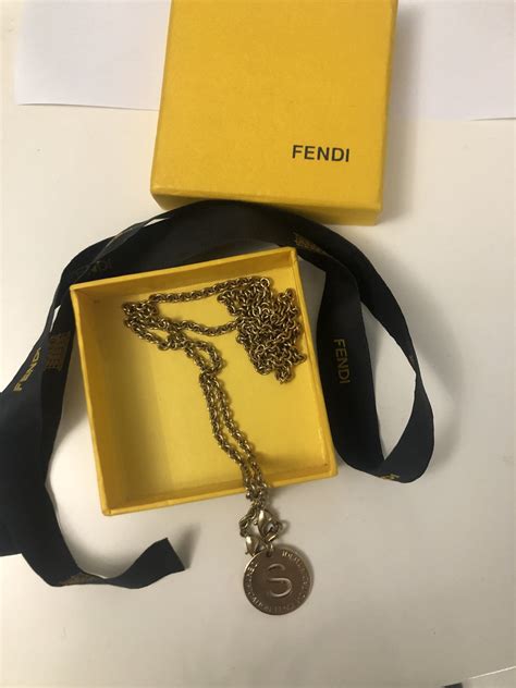 ciondolo iniziale fendi m|fendi pants.